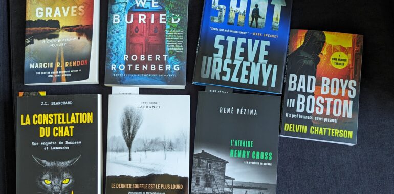 Showtime for crime writers