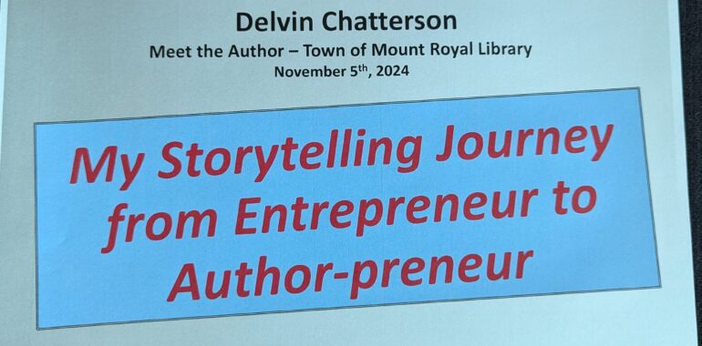 My Storytelling Journey: From Entrepreneur to Author-preneur
